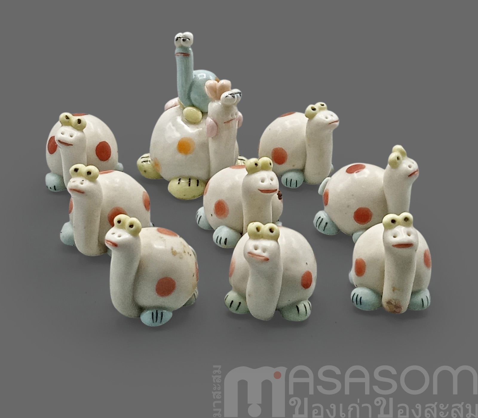 เต่าครอบครัวเซรามิค