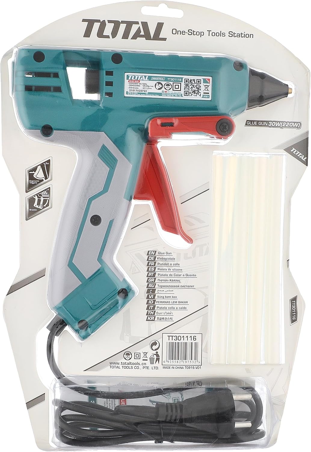 ปืนยิงกาวไฟฟ้า 30W TT301116 TOTAL