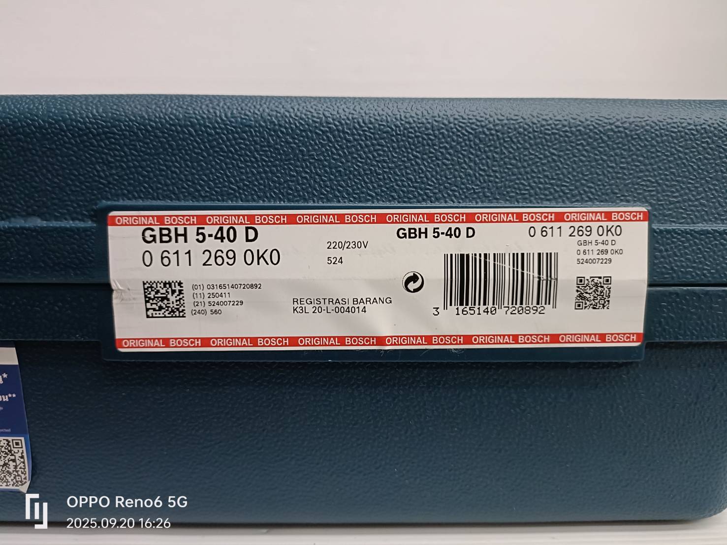 สว่านโรตารี่ GBH5-40D BOSCH