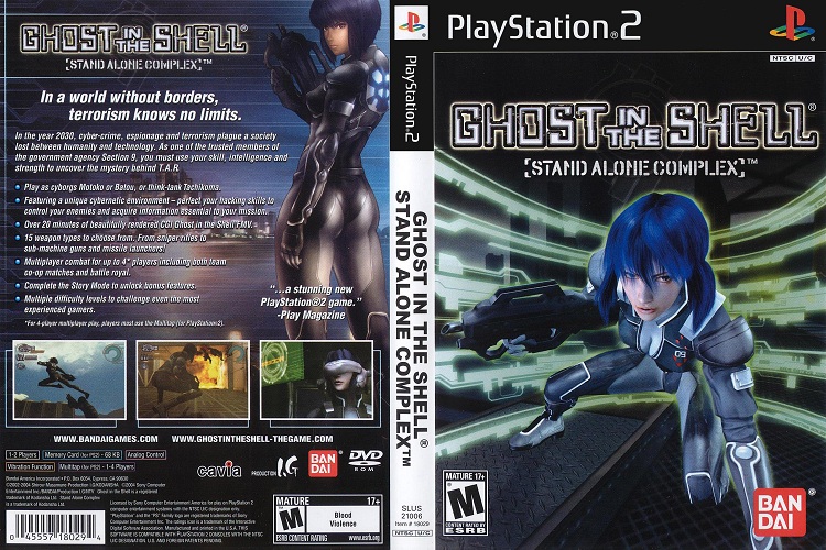 GHOST IN THE SHELL STAND ALONE COMPLEX [US : DVD5 1 Disc]