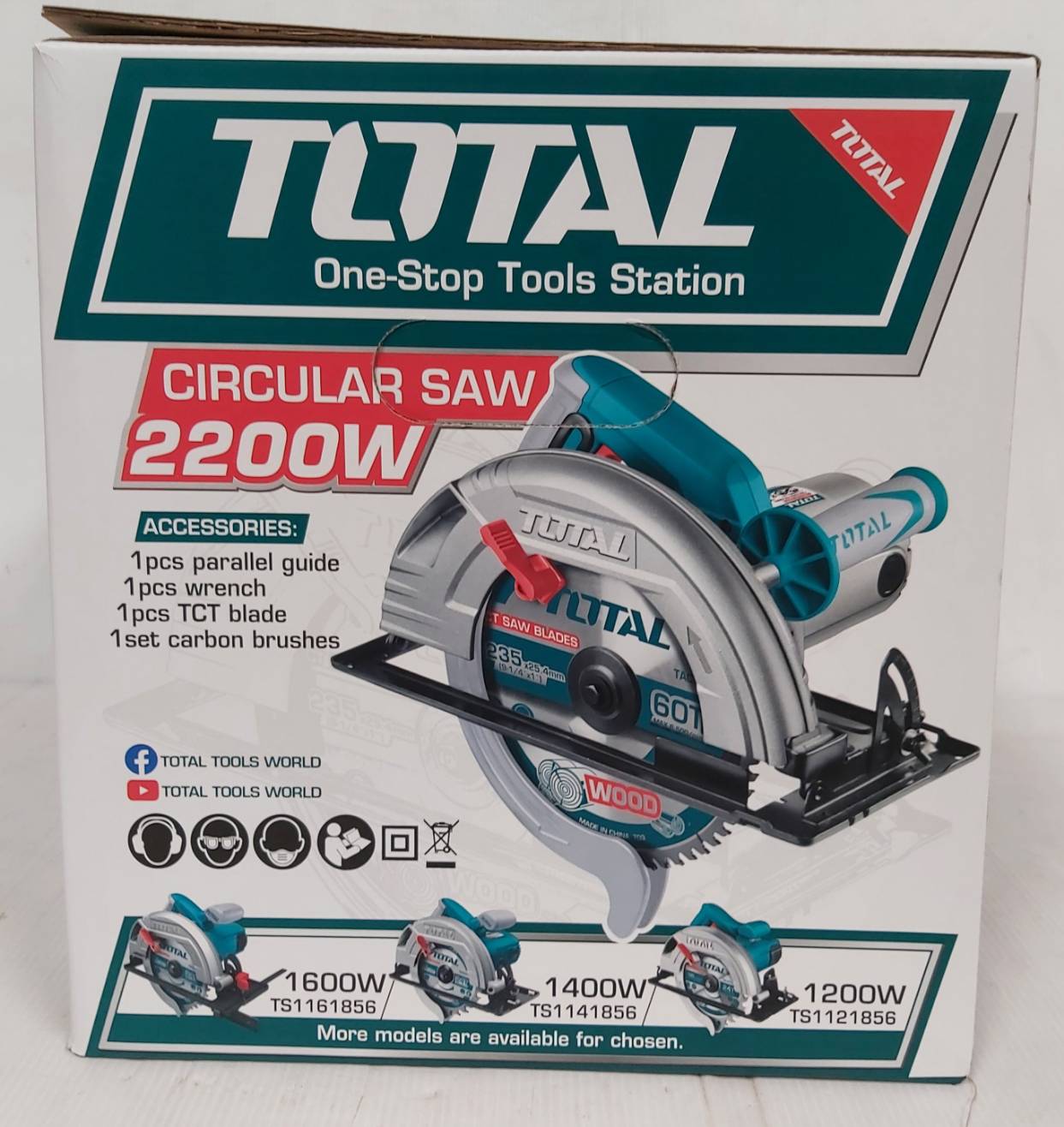 เลื่อยวงเดือน9" TS1222356 TOTAL