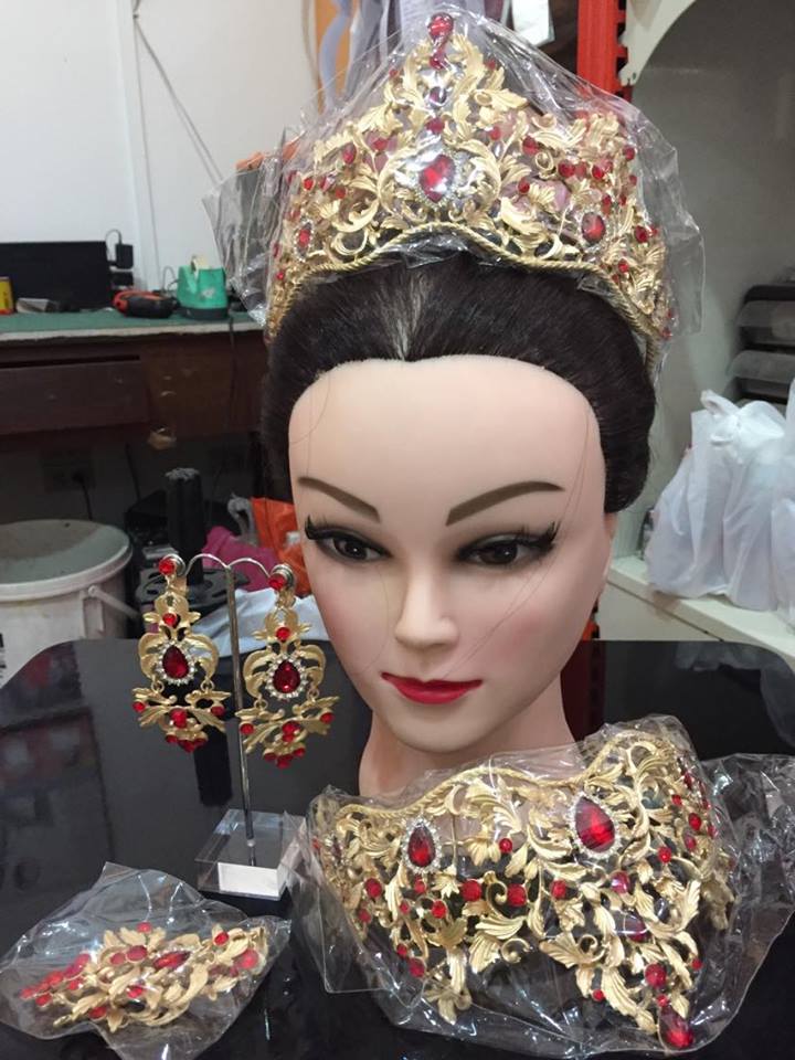 (พร้อมส่ง) เทียร่า 058 พลอยแดง