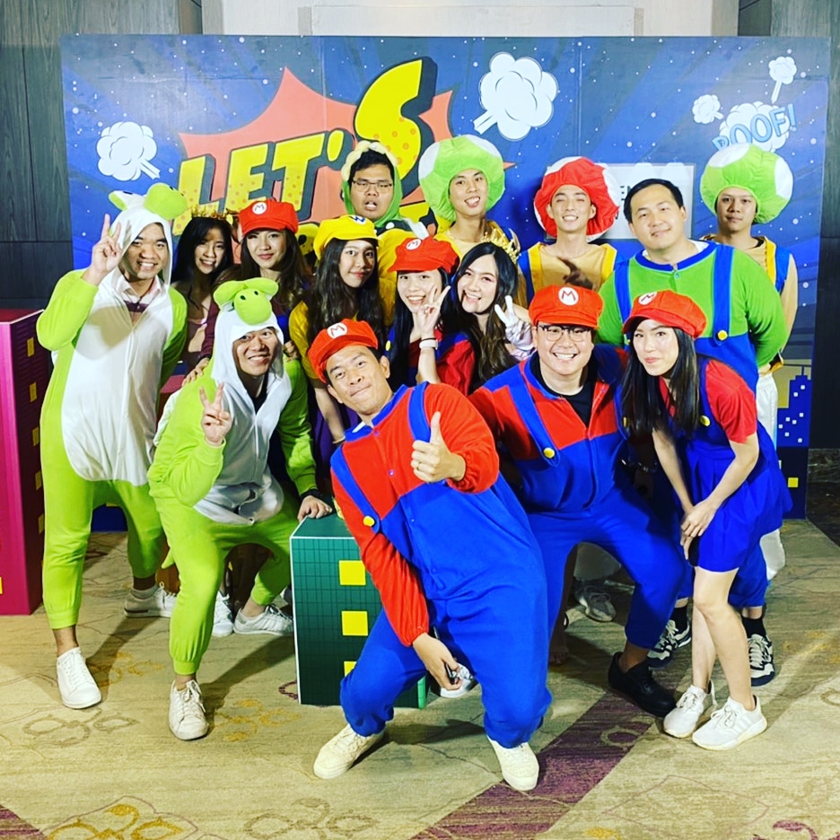 ชุดเจ้าหญิงพีช @ มาริโอ้