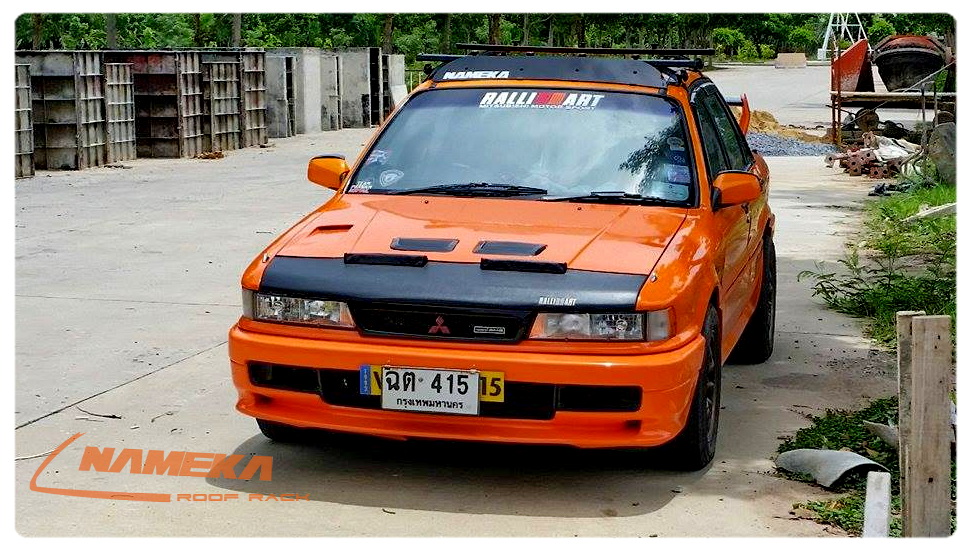 MITSUBISHI ผ้ากันแมลง หน้ากากกันแมลง BRA CAR สไตล์ อเมริกา