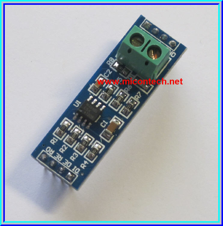 1x วงจรแปลงสัญญาณ TTL เป็น RS-485 ( RS485 ) MAX485