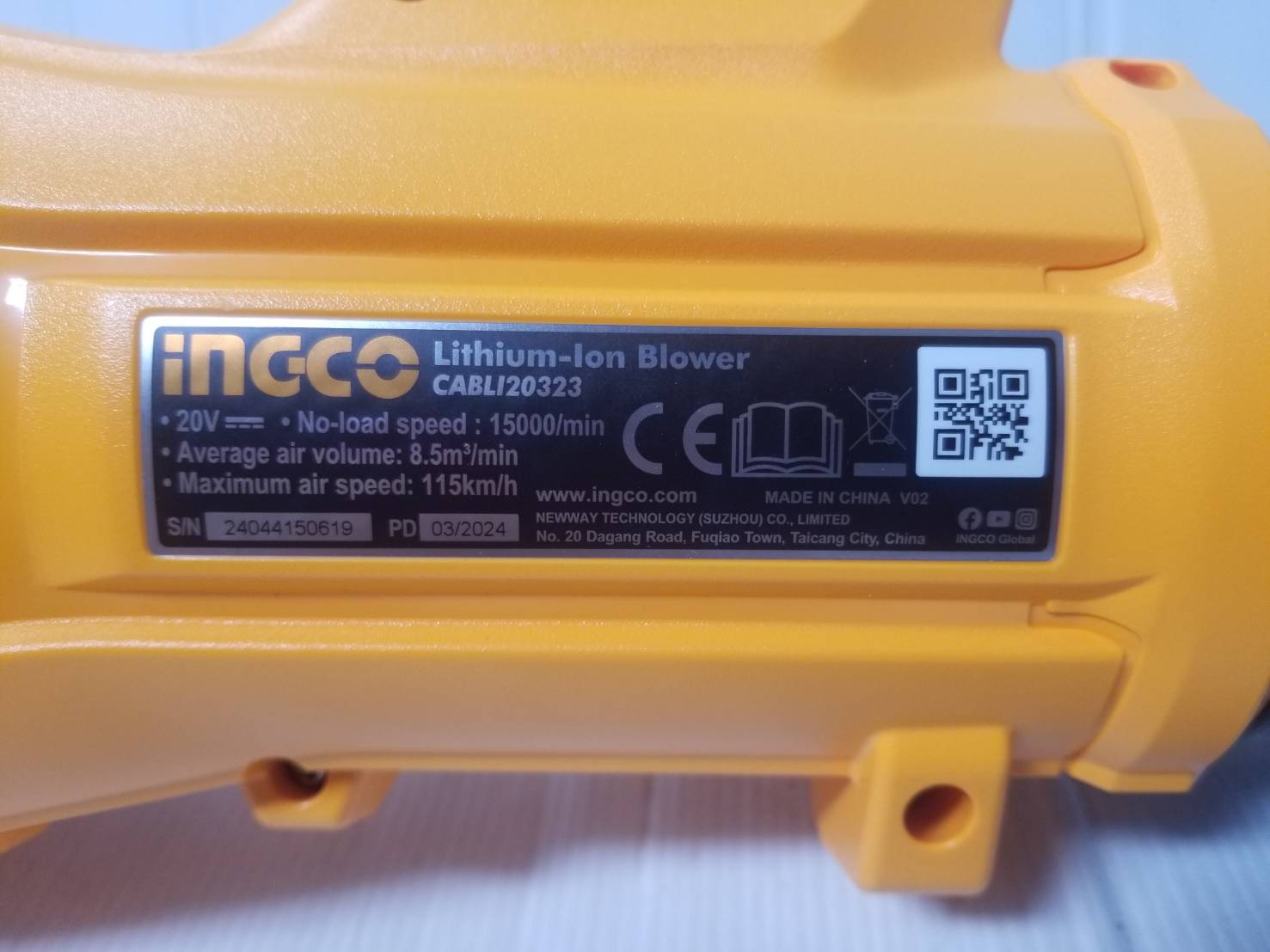 คอมโบ้เล็มหญ้า+เป่าลม COSLI240203 INGCO