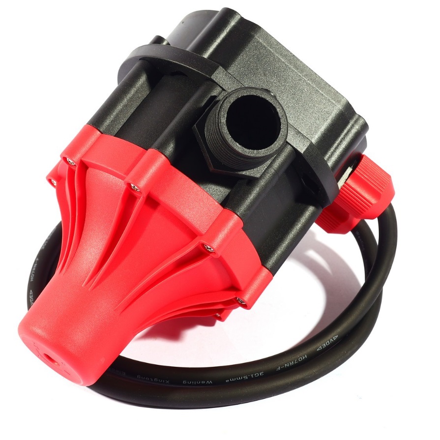 POLO สวิตช์ควบคุมปั๊มน้ำอัตโนมัติ 1.5 KW แรงดันลมสูงสุด 10 บาร์ รุ่น MPC-14 ปรับแรงดันได้ พร้อมระบบ Smart Control