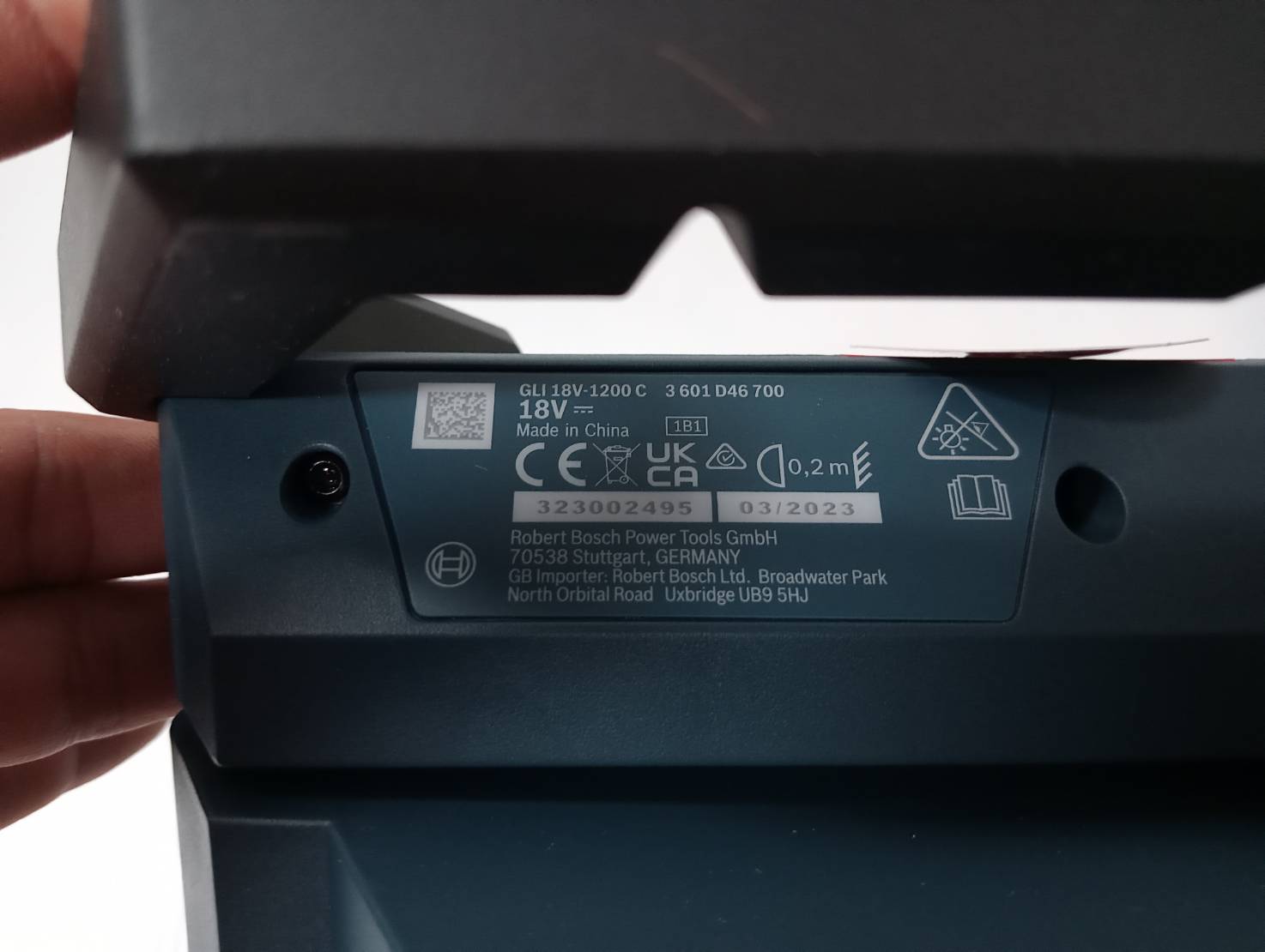 ไฟฉายไร้สาย GLI18V-1200C BOSCH Solo