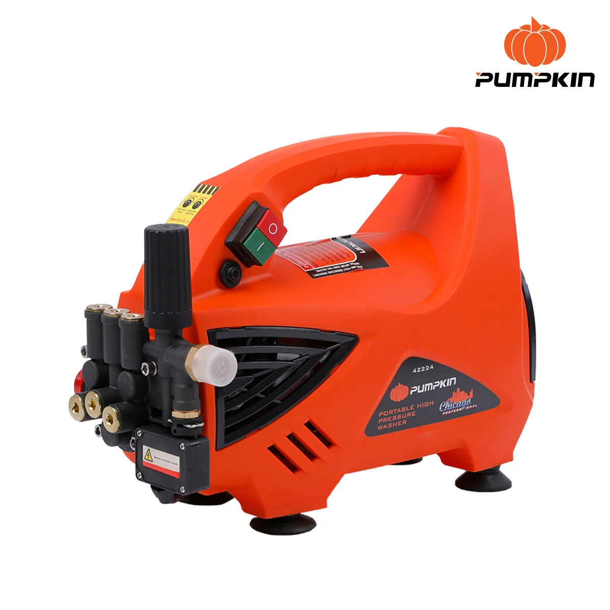 PUMPKIN เครื่องฉีดน้ำแรงดันสูง รุ่นปรับแรงดัน CHICAGO 135 bar CG-135AJ/42224