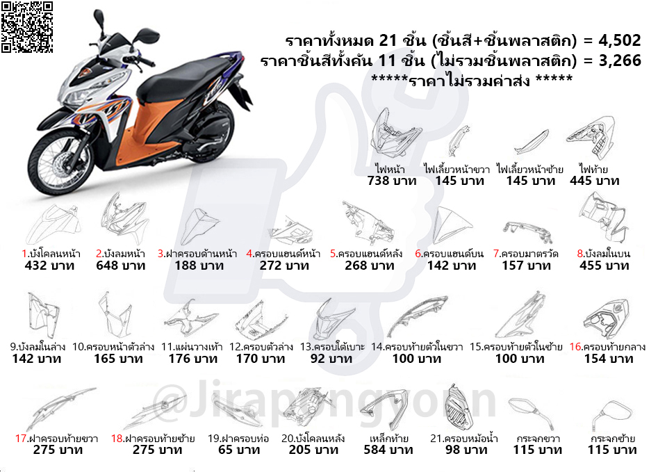 ชุดสี Click125i (2012)