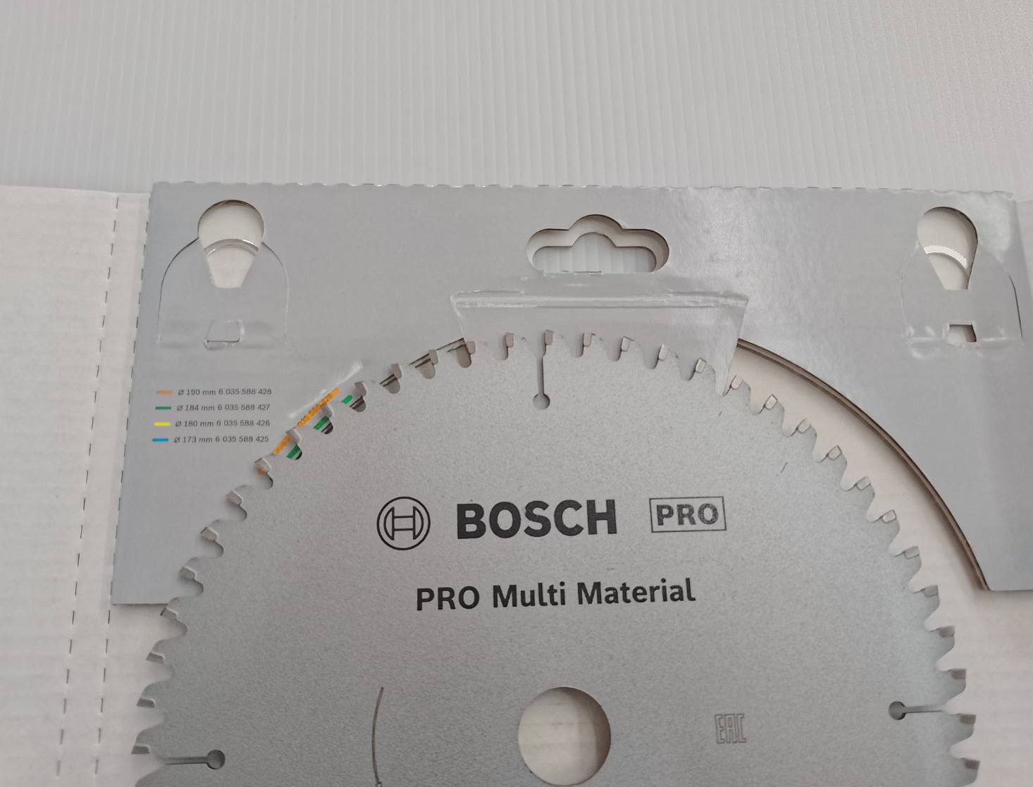 ใบเลื่อยวงเดือน Pro Multi Material 7"x60T BOSCH 2608642193
