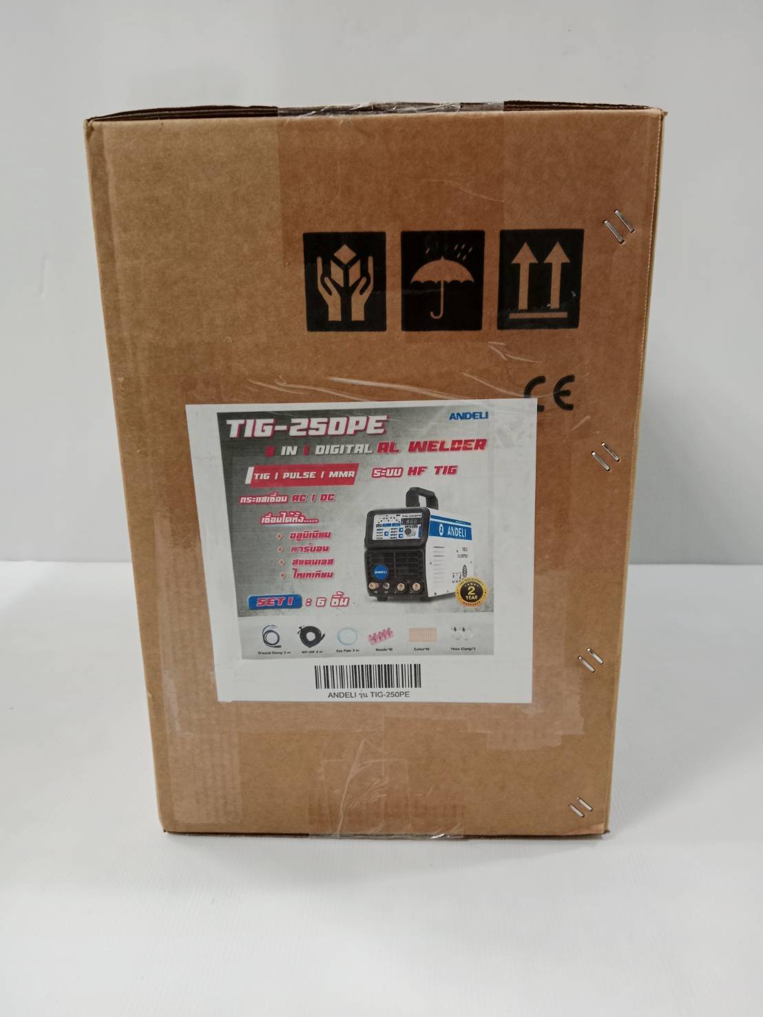 เครื่องเชื่อมอลูมิเนียม กระแสACDC ระบบ 3 in 1 TIG-250PE ANDELI