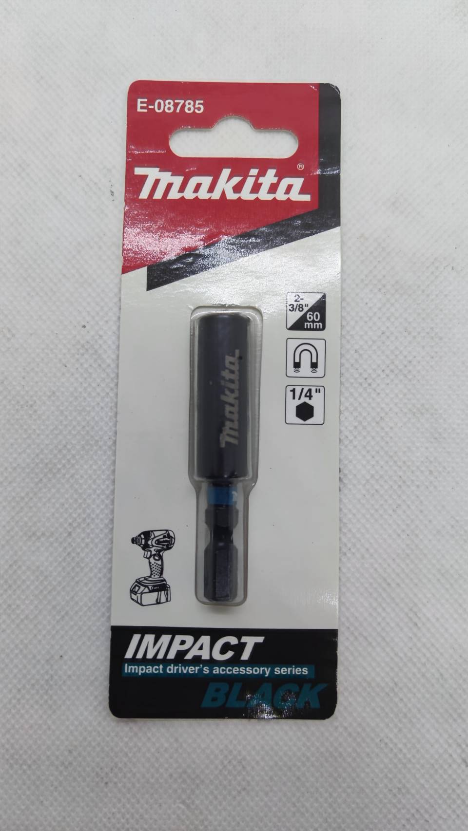 แกนจับดอกไขควงแม่เหล็ก IMPACT BLACK MAKITA #E-08785