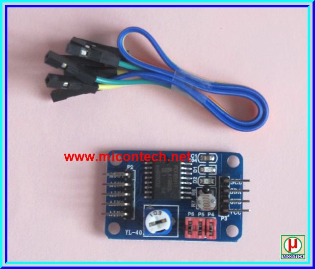 1x วงจร PCF8591 แปลงดิจิตอลเป็นแอนาลอกและแปลงแอนาลอกเป็นดิจิตอล(A/D and D/A)