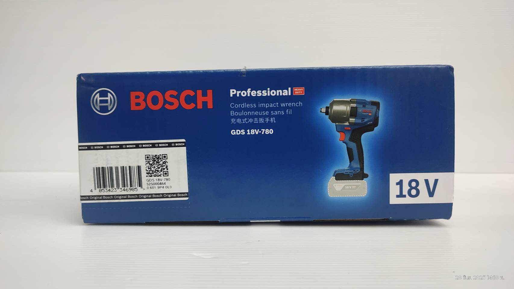บล็อกแบต18V GDS18V-780 SOLO BOSCH 06019P40L0