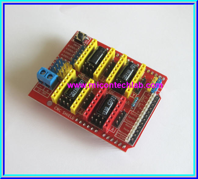 1x CNC Shield Expansion A4988 V3.0 Board A4988 Driver for Arduino 3D Printer