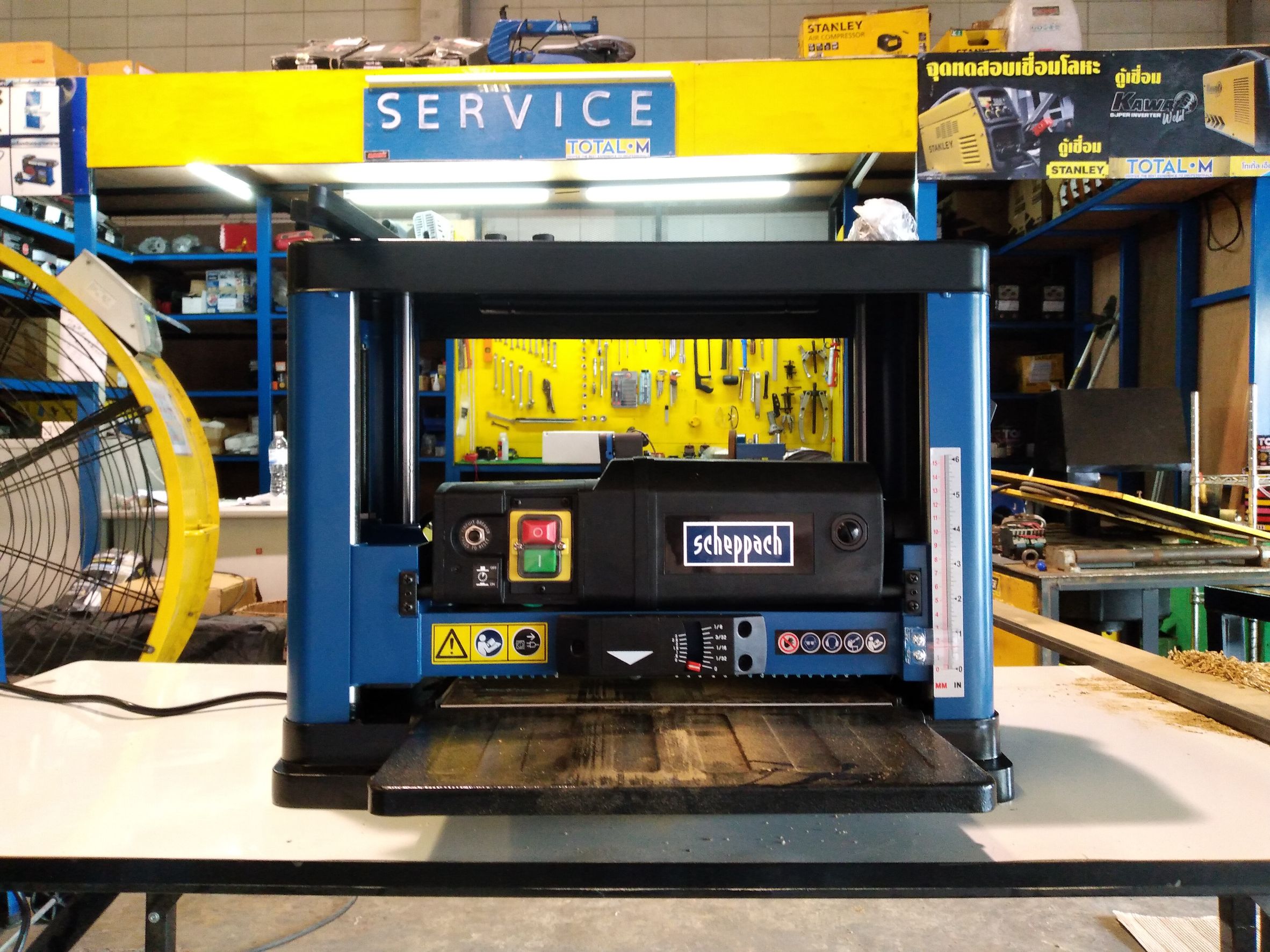 แท่นไสไม้13" PLM1800 SCHEPPACH