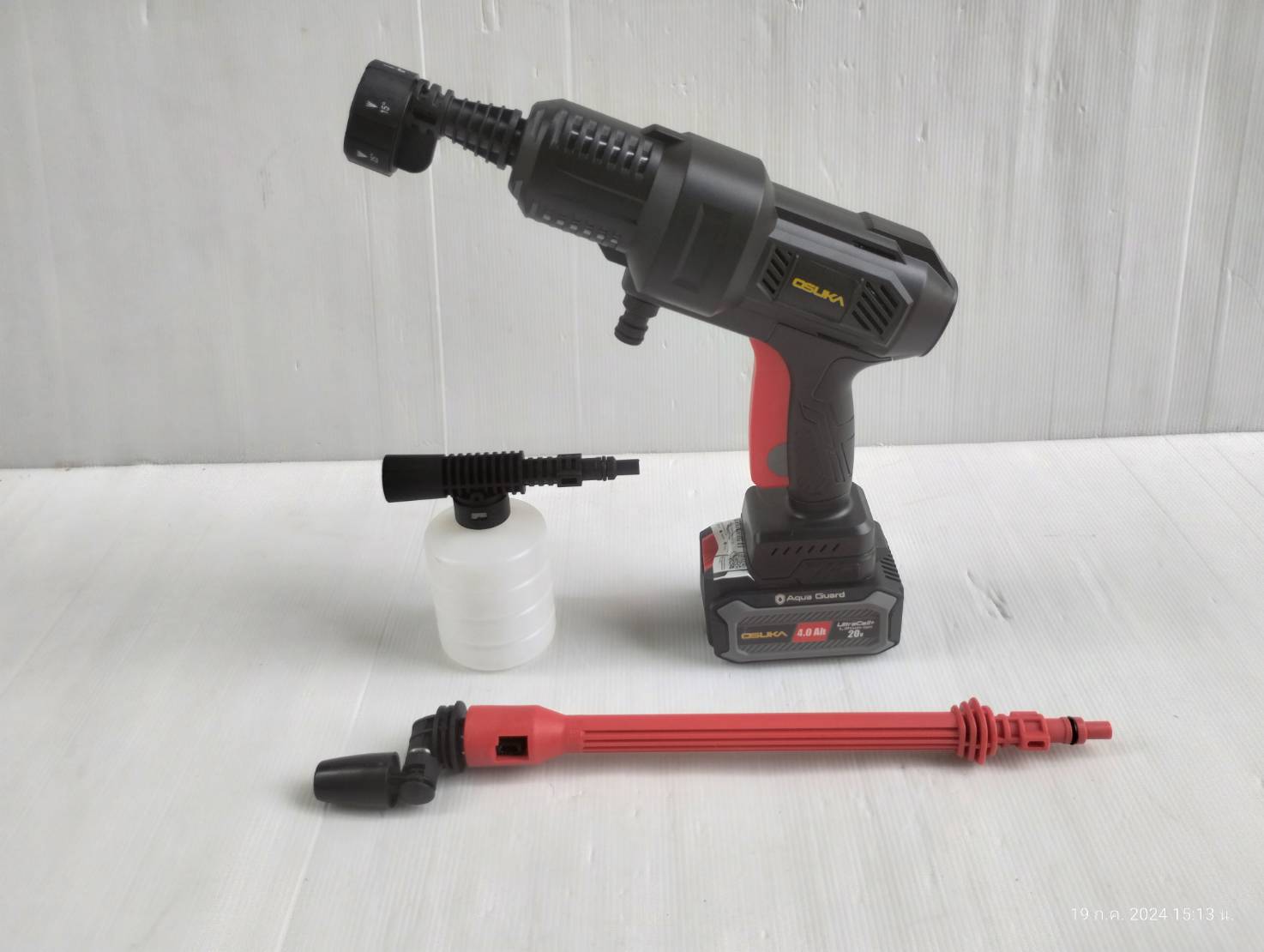 เครื่องอัดฉีดแรงดันสูงไร้สาย OCPW606U-M1 OSUKA