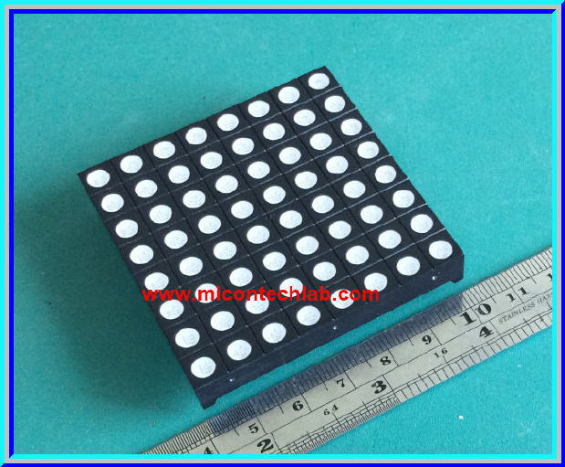 1x RGB Color 8x8 Dot Matrix LED Display RGB Full Color