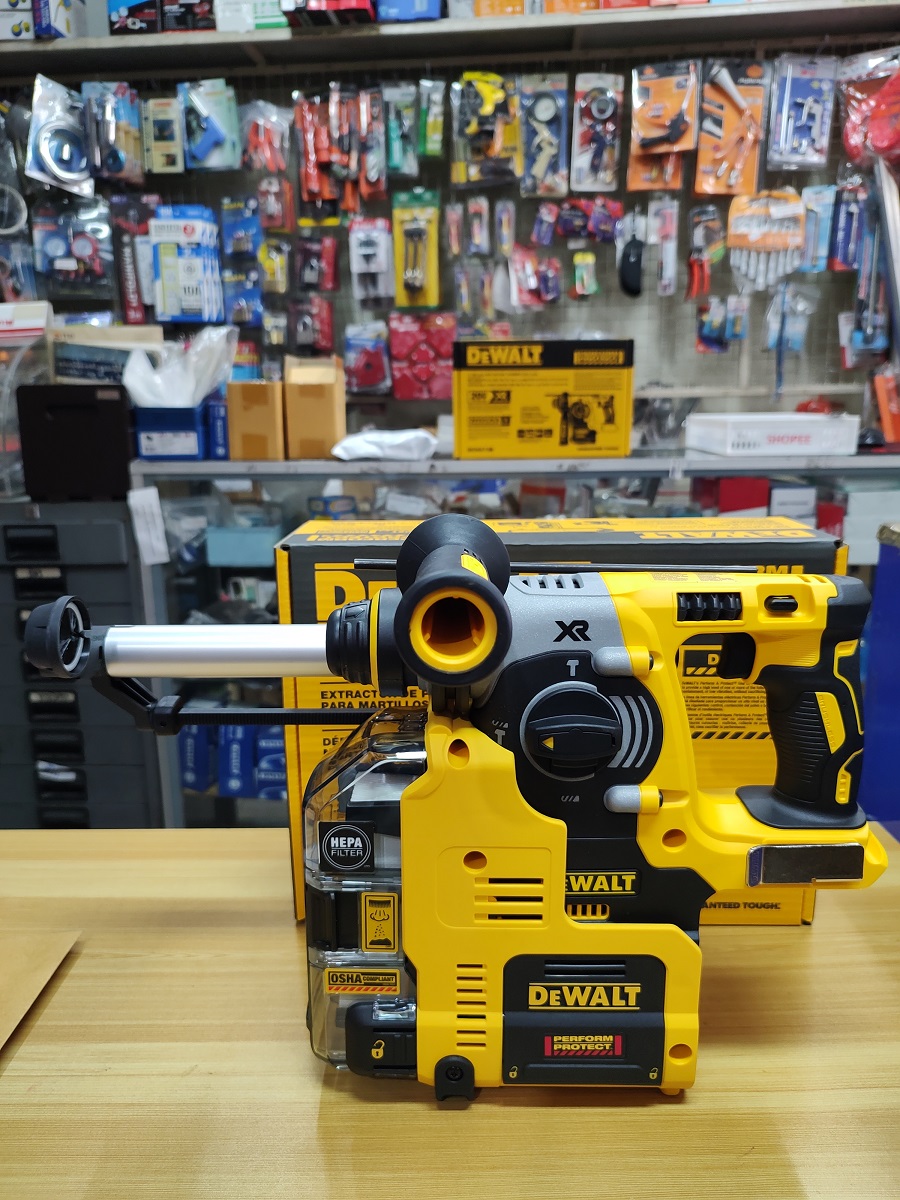เครื่องดูดฝุ่นสำหรับสว่านโรตารี่ไร้สาย DCH273 รุ่น DWH303DH DEWALT