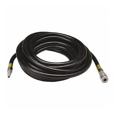 สายลม PVC 3/8 นิ้ว พร้อมข้อต่อ EUROX ความยาว 15 เมตร สีดำ