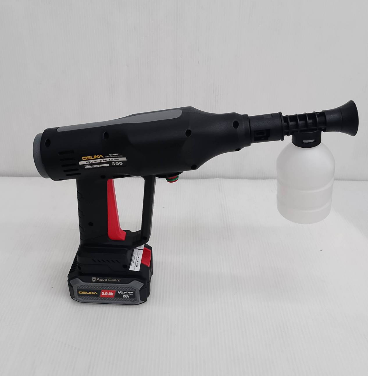 เครื่องอัดฉีดแรงดันสูงไร้สาย OCPW607-P1 OSUKA