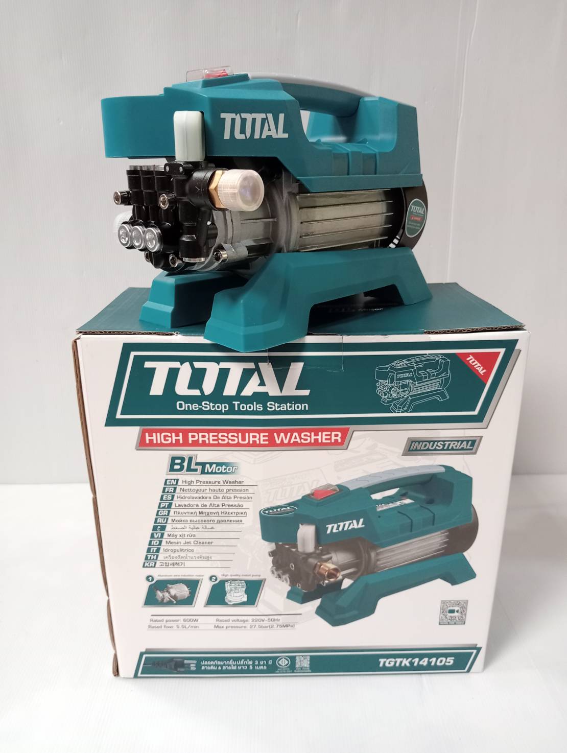 เครื่องฉีดน้ำแรงดันสูง 27.5 Bar TGTK14105 TOTAL