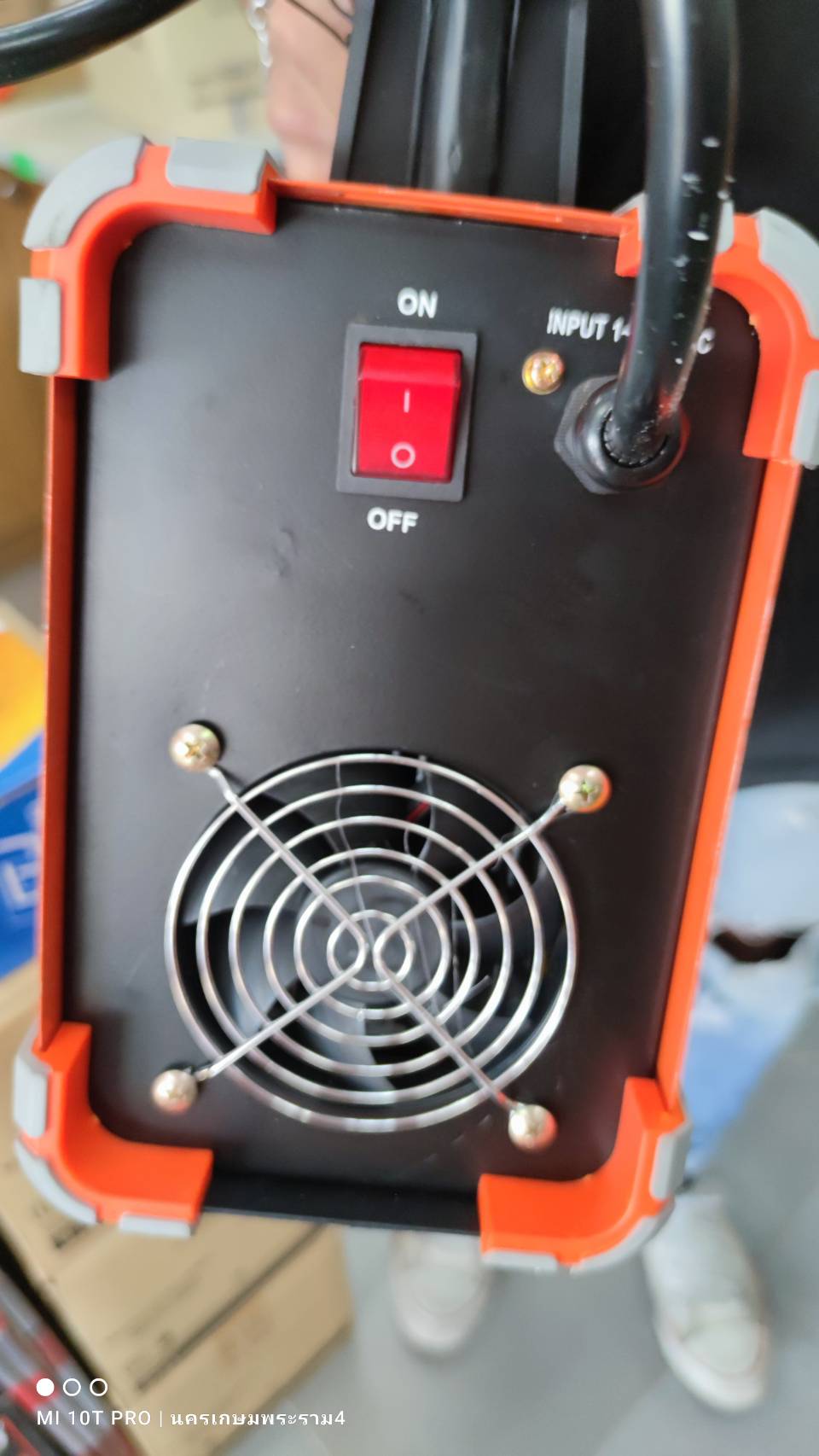 ตู้เชื่อมระบบ DIGITAL หน้าจอ LCD IGBT รุ่น XTREME160A PUMPKIN