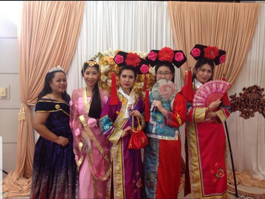 ชุดขุนนางจีนสีแดง / ชุดจีน /ชุดจิ๋นซีฮ่องเต้