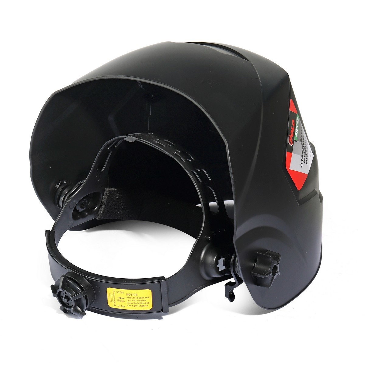 หน้ากากปรับแสง AUTO BW122 POLO มีโหมดเครื่องเจียร