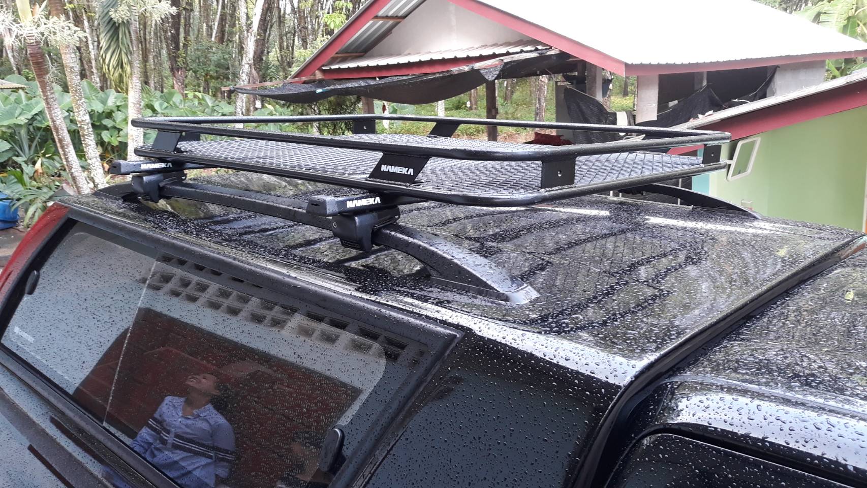 Tray Rack ถาดตะแกรง ถาดแร็คหลังคา ถาดสัมภาระ รุ่น NT-04A (พื้นตะแกรงฉีก)