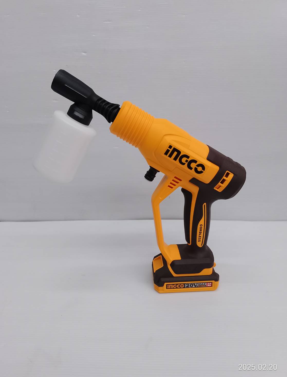 INGCO ปืนอัดฉีดแรงดันสูงไร้สาย 20V CPWLI20362