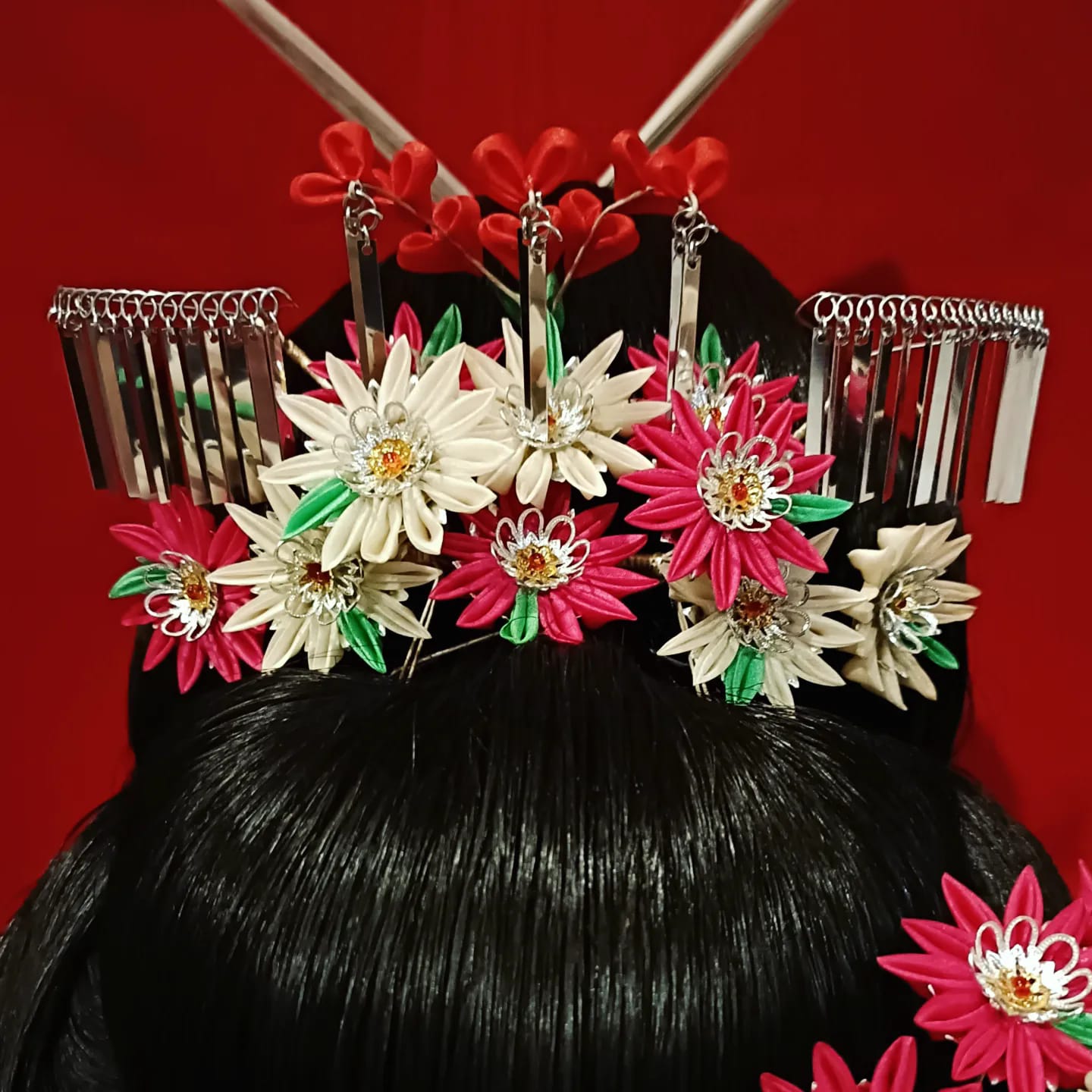 ชุดปิ่นดอกไม้ญี่ปุ่น PINVIP002