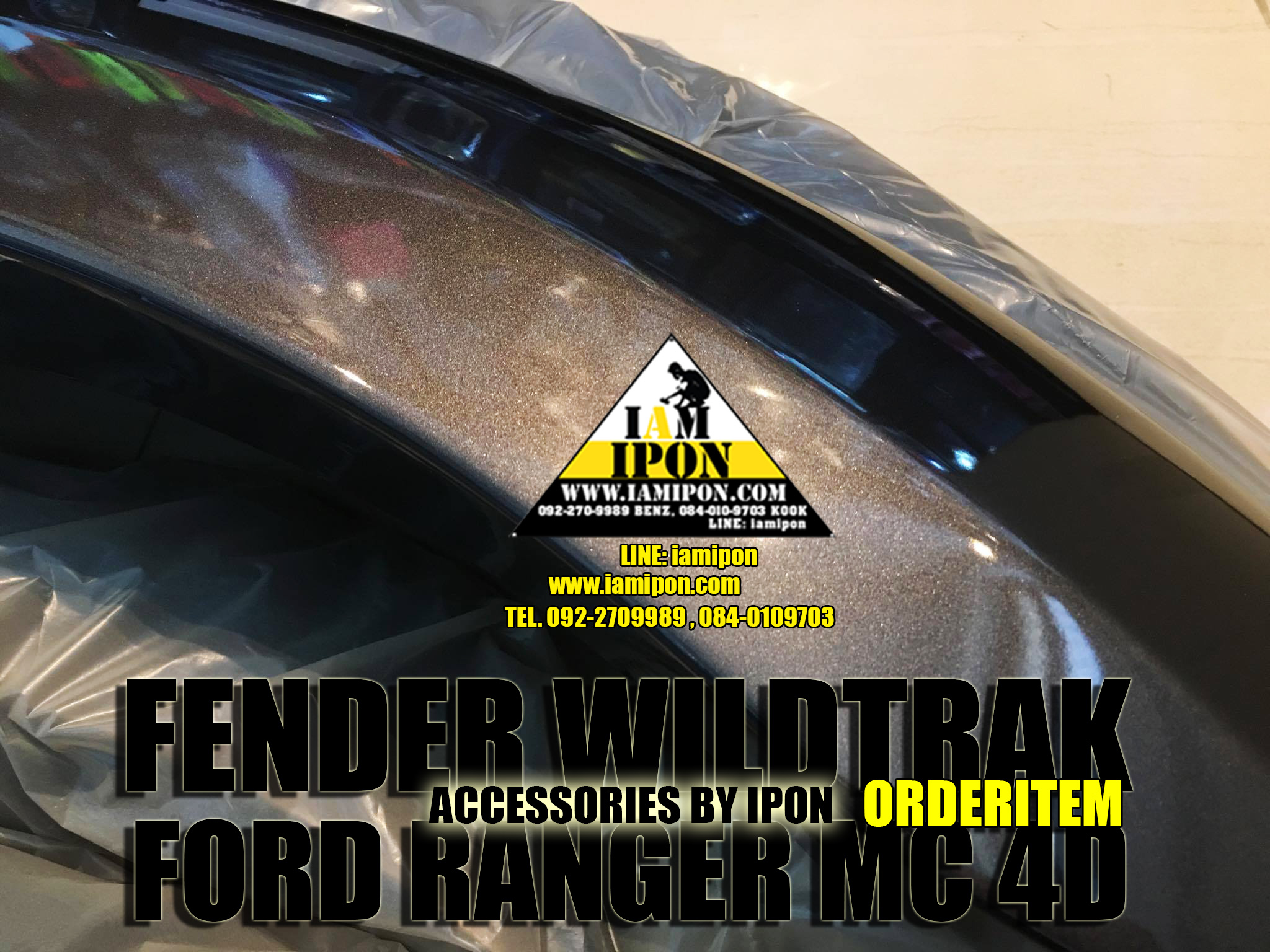 FENDER 6 " FORD RANGER MC WILDTRAK คิ้วล้อ 6 " ไวล์ดแทรกฟอร์ดเรนเจอร์ MC