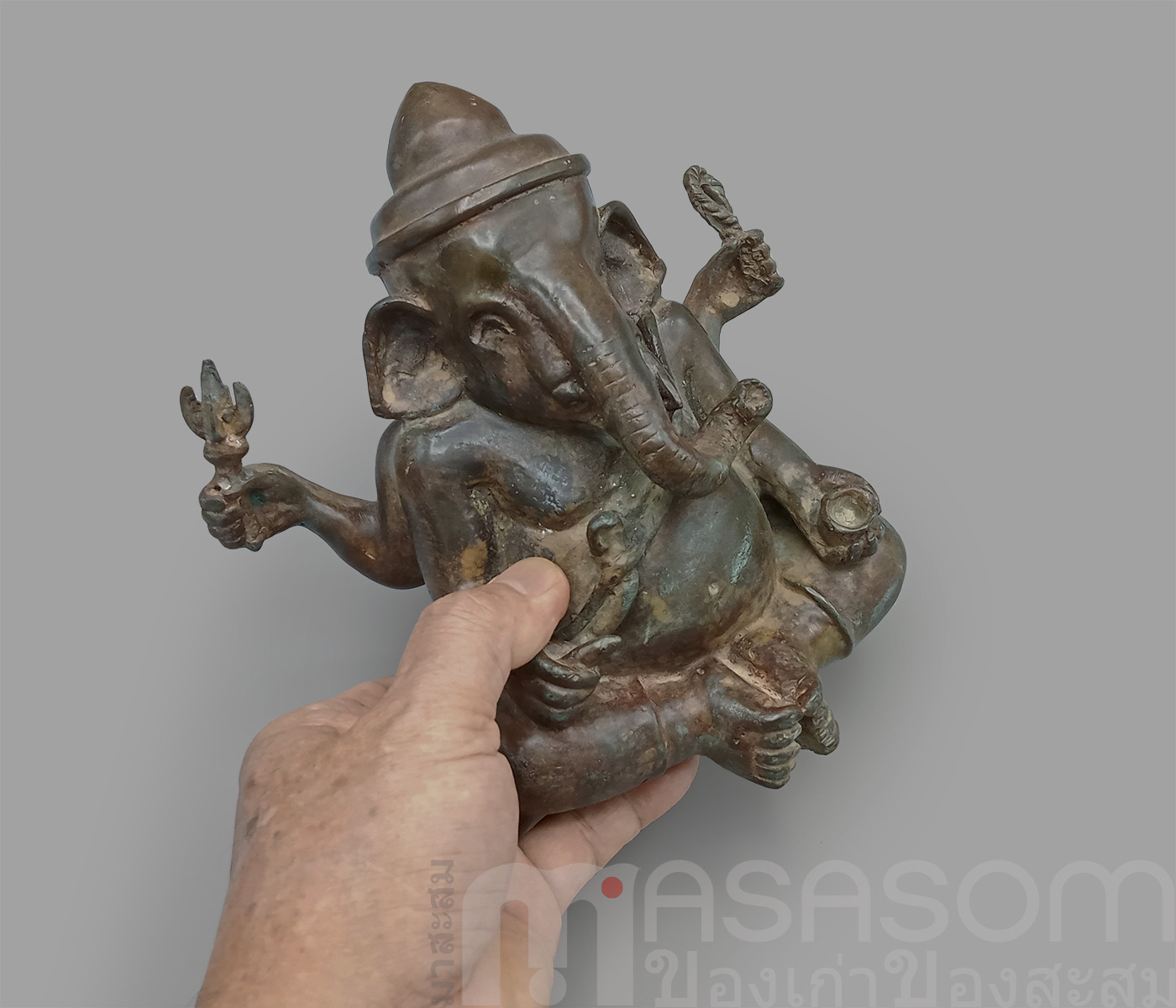 พระพิฆเนศทองเหลืองเก่า