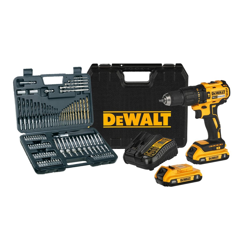 สว่านกระแทกไร้สาย20V DCD7781D2A DEWALT