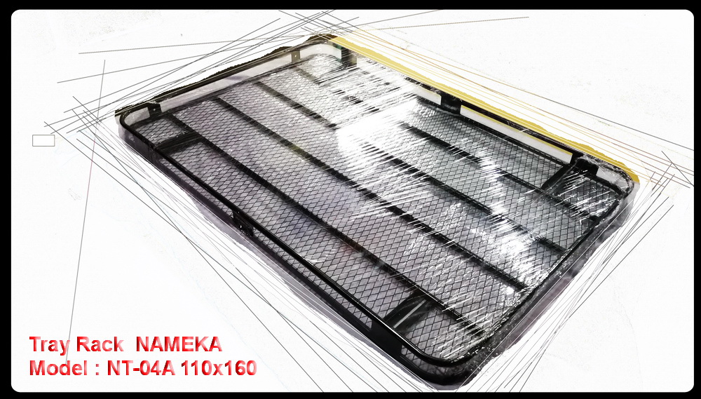 Tray Rack ถาดตะแกรง ถาดแร็คหลังคา ถาดสัมภาระ รุ่น NT-04A (พื้นตะแกรงฉีก)