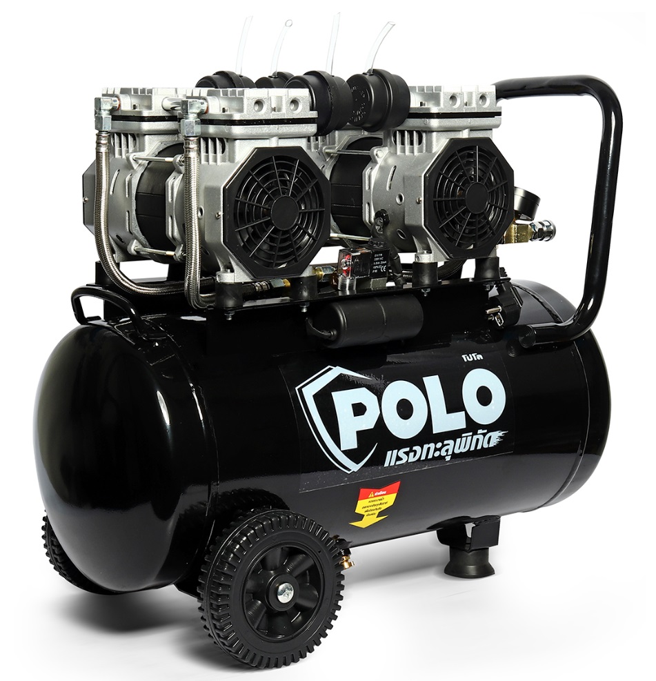 ปั๊มลมออยฟรี มอเตอร์รอบเร็ว 50ลิตร FAST28-50 POLO