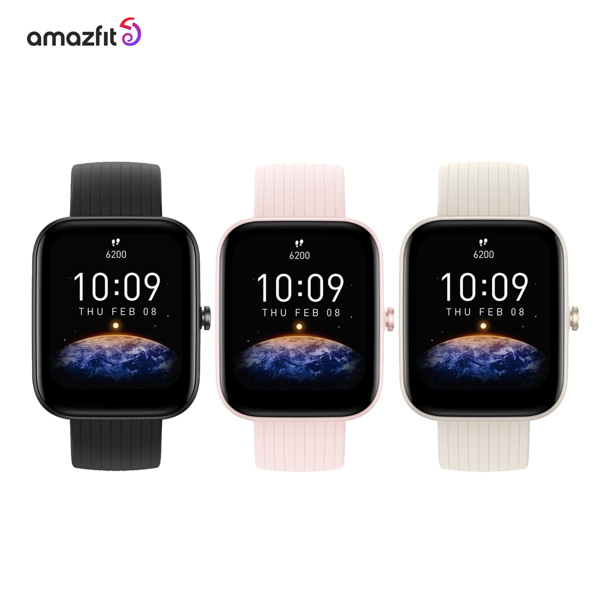 Amazfit Bip 3 Pro สมาร์ทวอทช์ รุ่นล่าสุด วัดการเต้นหัวใจ วัดค่า SpO2 มี GPS ในตัว (รับประกัน 1 ปี)