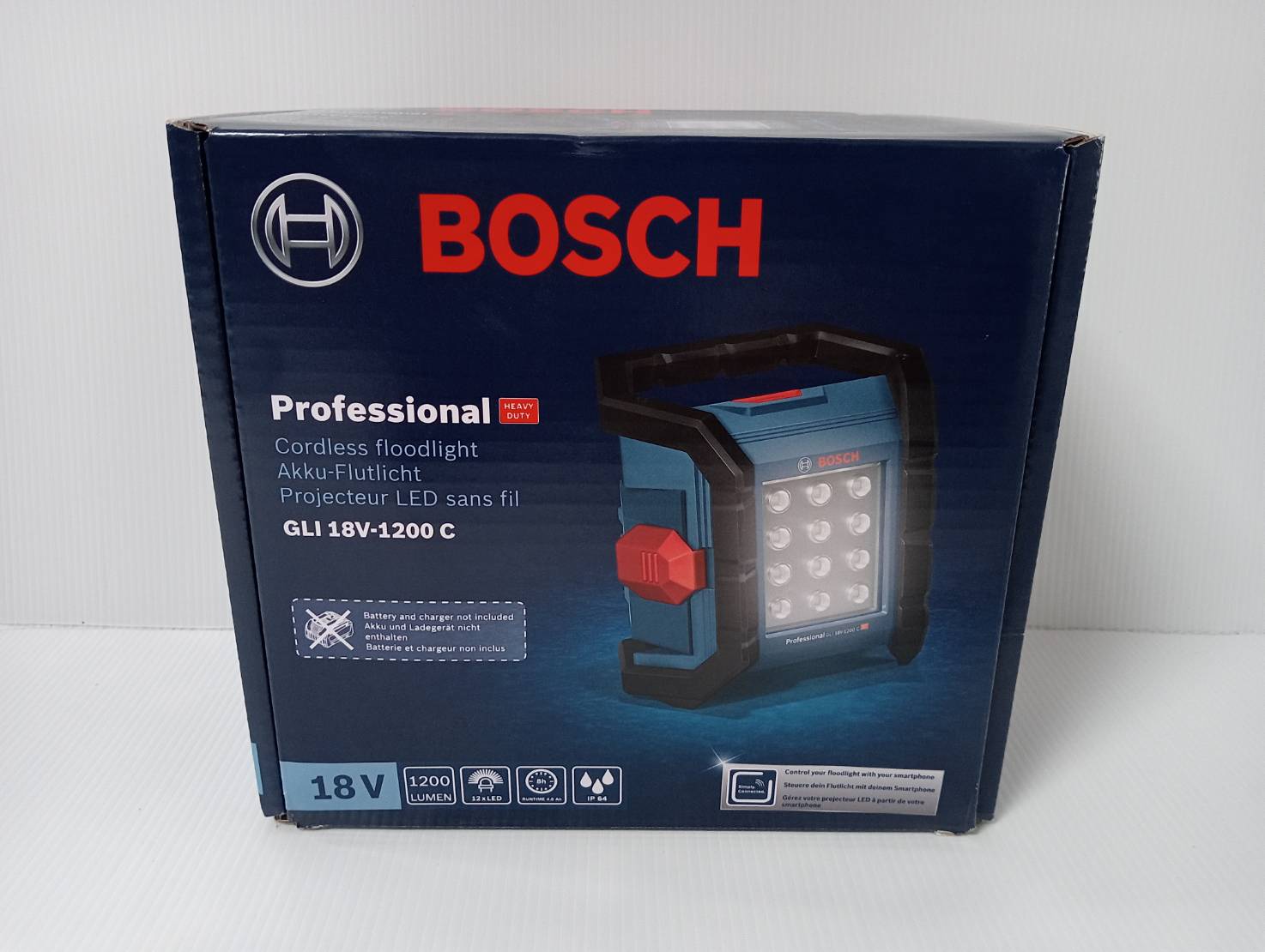 ไฟฉายไร้สาย GLI18V-1200C BOSCH Solo