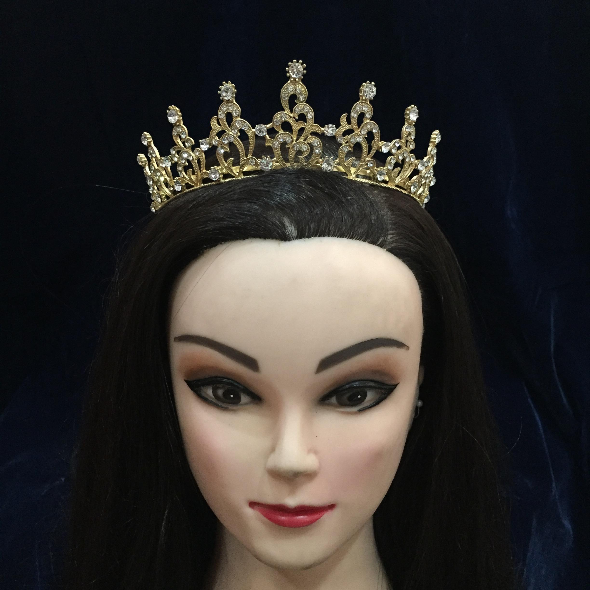 (พร้อมส่ง) เทียร่า 159 สีทอง