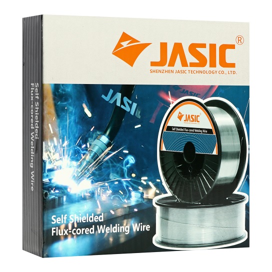 ลวดเชื่อมฟลักซ์คอร์ 0.8mm. 5Kg. E71T-GS JASIC