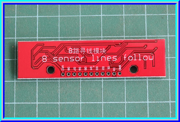 1x เซ็นเซอร์ตรวจจับเส้นอินฟราเรด แบบ 8 ช่อง (Infrared Tracking)