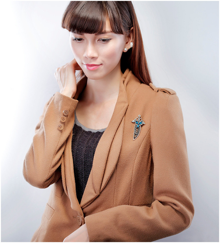 (พร้อมส่ง) เข็มกลัดเจ้าบ่าว 008