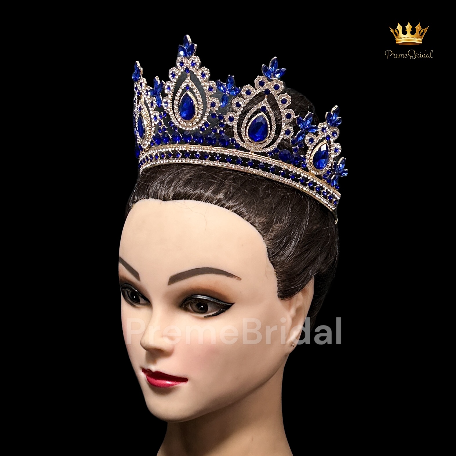 (พร้อมส่ง) เทียร่า 414 มงกุฎนางงาม ครึ่งหัว งานสวย ปราณีต QCเพชรทุกเม็ด สินค้าพร้อมส่งจากไทย