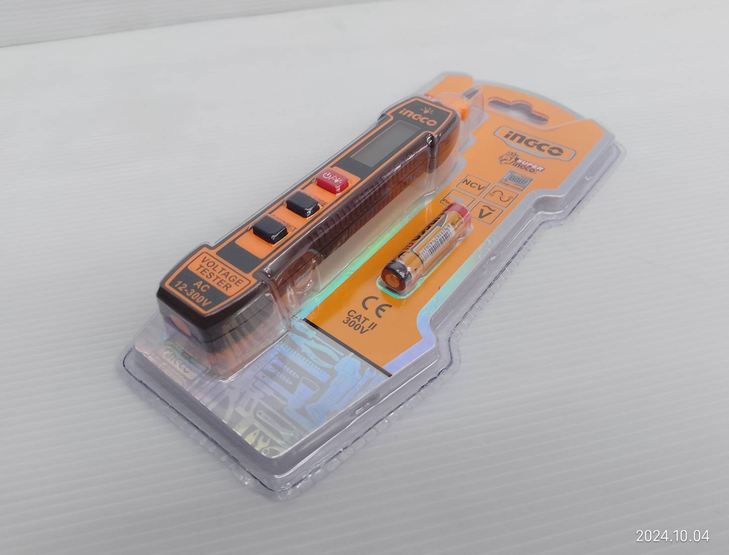 INGCO ปากกาวัดไฟดิจิตอล AC 12-300V รุ่น Test Voltage: AC 12-300V รุ่น HSDT33001