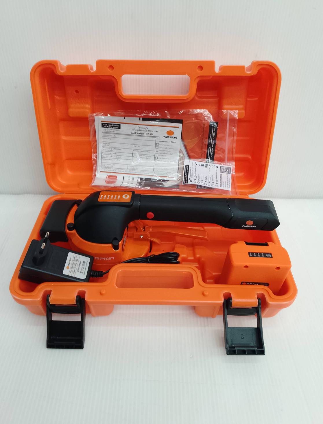 เครื่องดูดสั่นกระเบื้อง16.8V PTT-TV168V PUMPKIN #50326