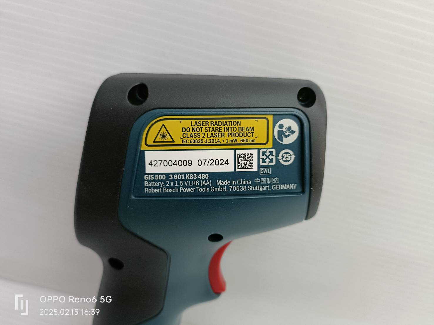 เครื่องวัดอุณหภูมิ GIS500 BOSCH