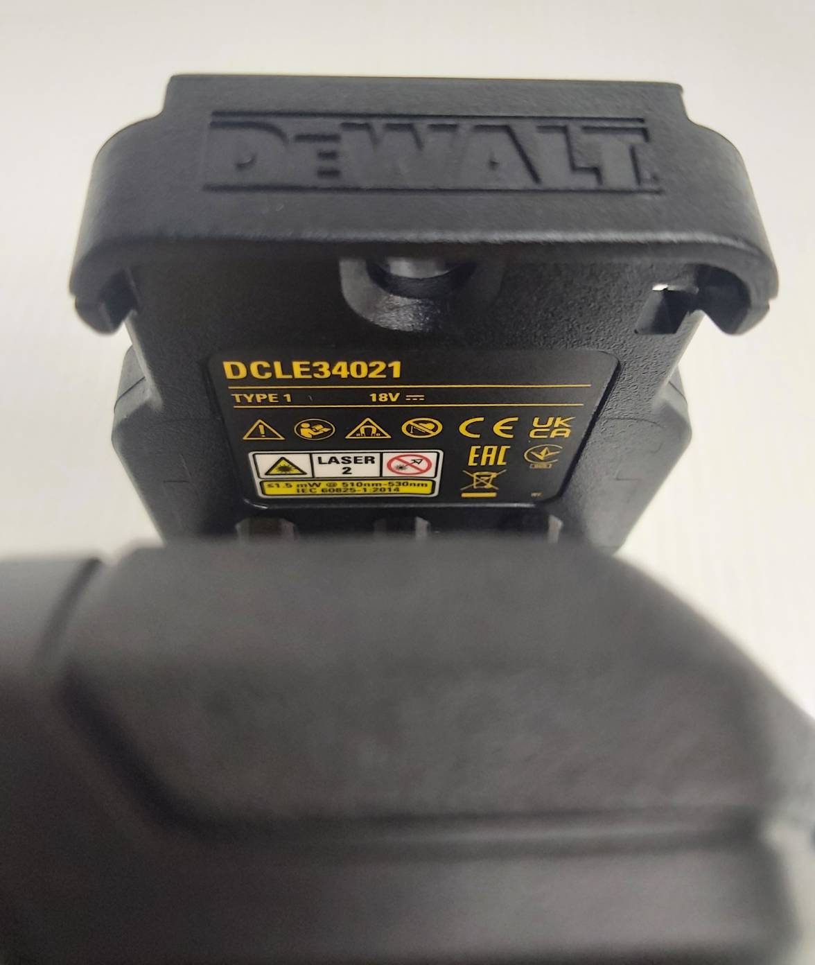 เลเซอร์ระดับ2เส้น แสงเขียว DCLE34021N DEWALT