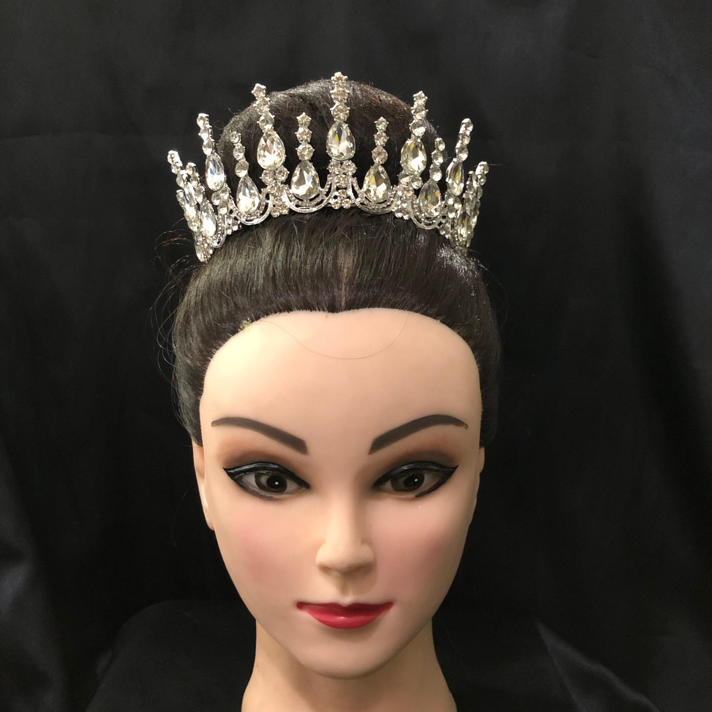 (พร้อมส่ง) มงกุฏ 059 สีเงิน